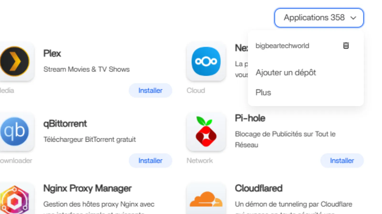 apps tierces ajout 1 1