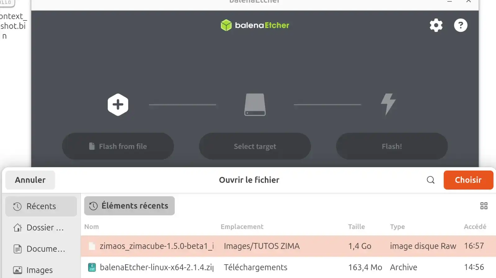Installer-ZimaOS-Flash-from-file installer zimaos flash from file