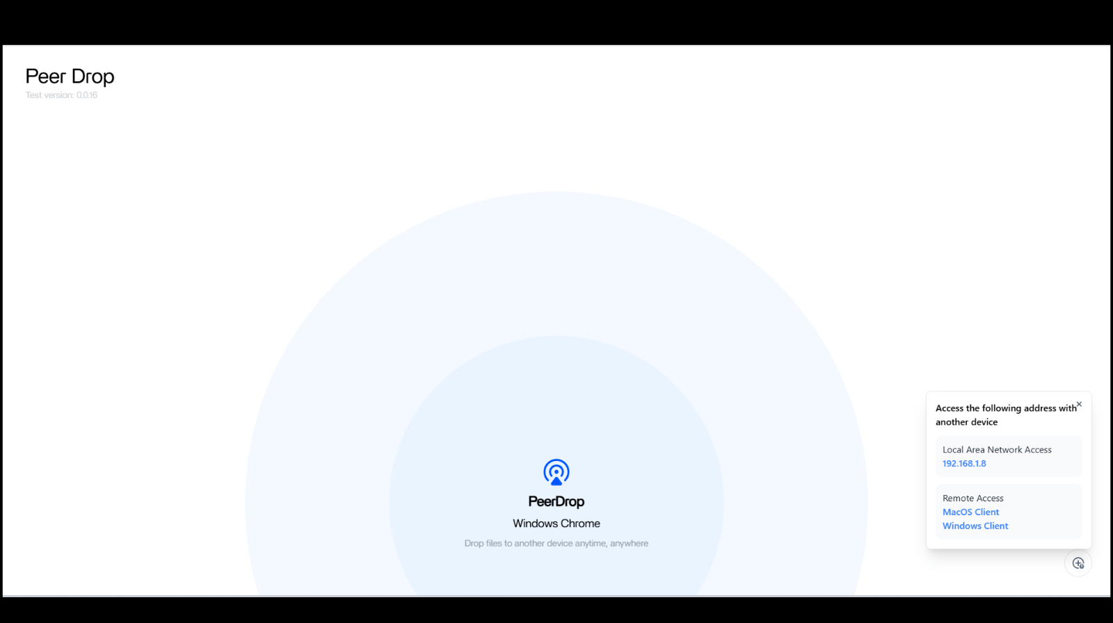 zimaos linterface intuitive peerdrop