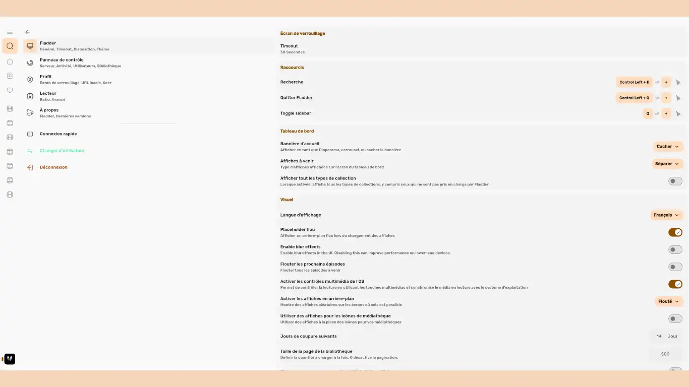 installer fladder paramètres finalisation installer fladder paramètres finalisation