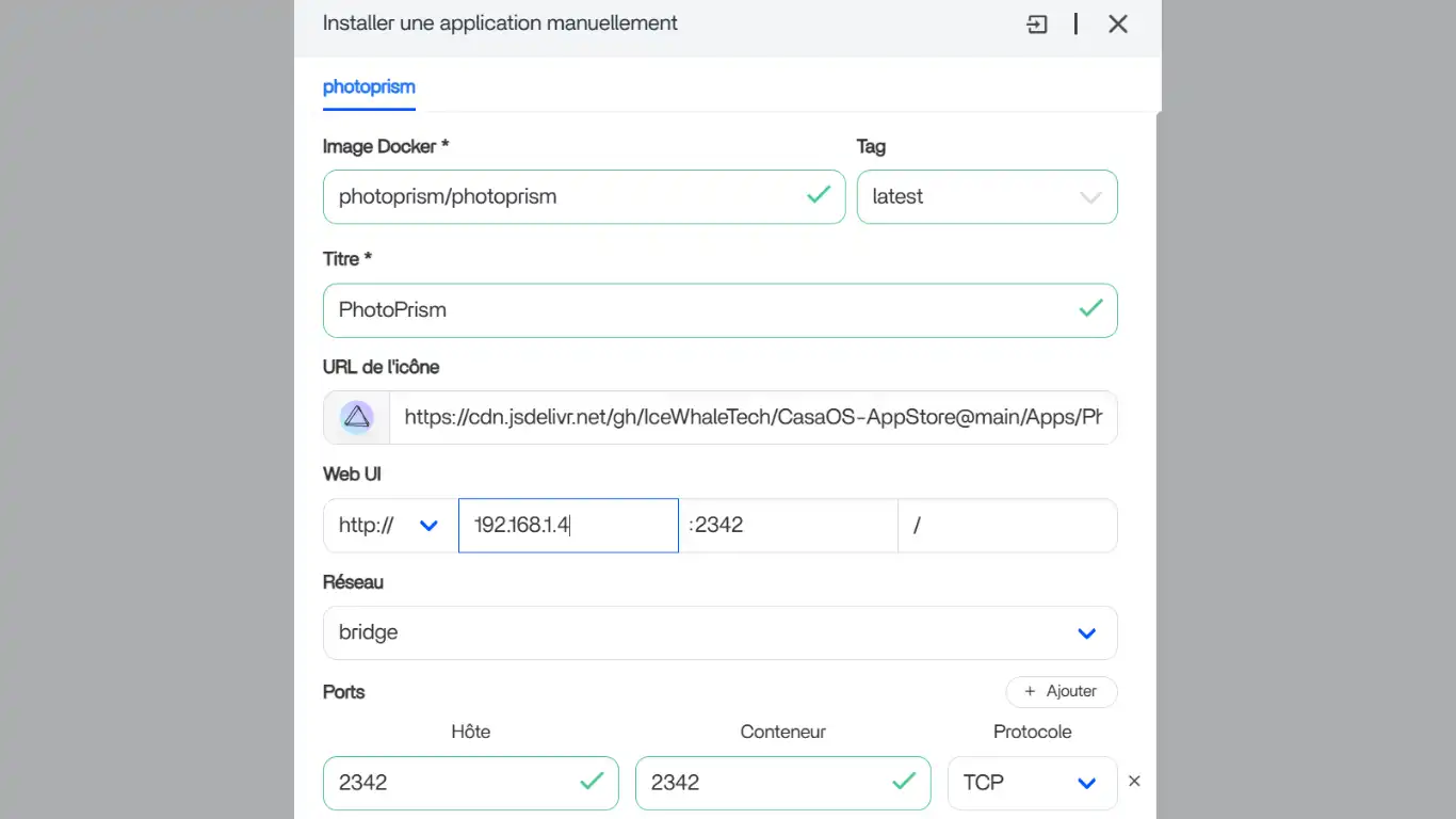 installer photoprism tag et webui installer photoprism tag et webui