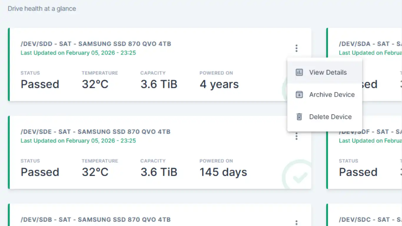 installer scrutiny ouvrir details