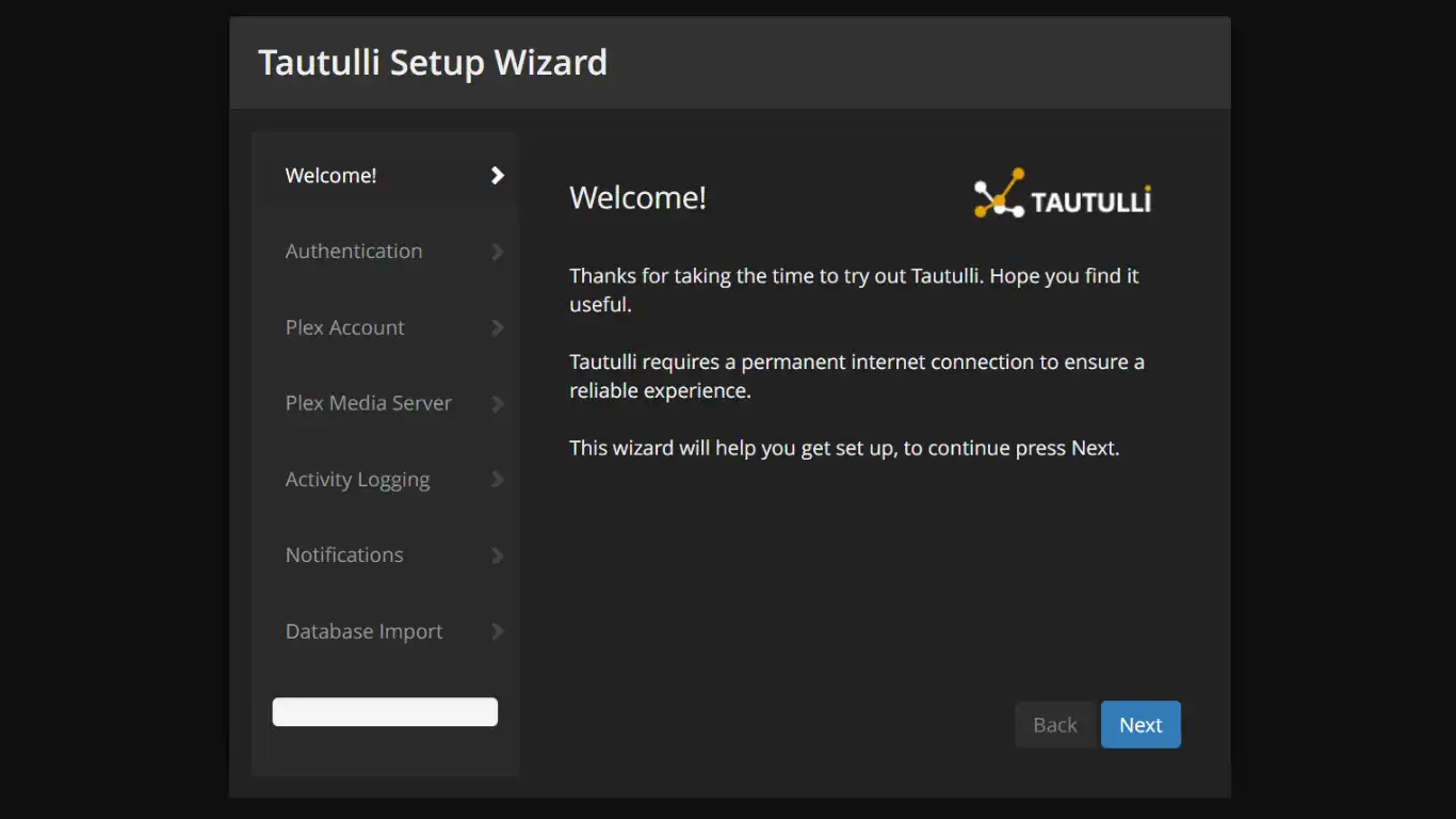 installer tautulli configuration assistée installer tautulli configuration assistée